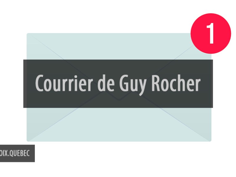 Courrier de Guy&nbsp;Rocher